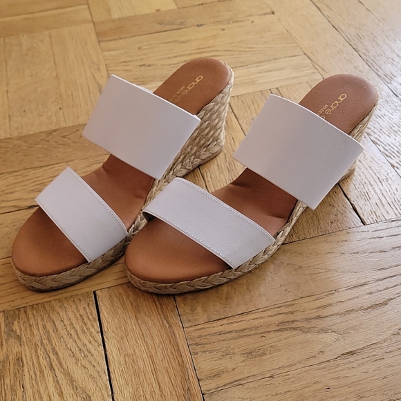 Andre Assous Shoes - NEW Women's Woven Jute Espadrille, Made in Spain